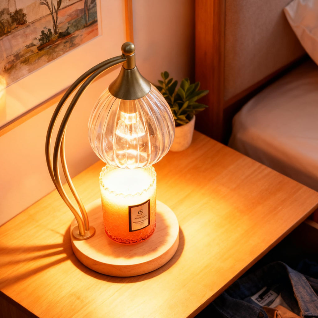 Dimmable Candle Warmer Lamp with Timer J826219