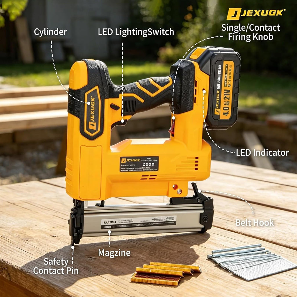 Cordless Nail Gun with Battery S8252