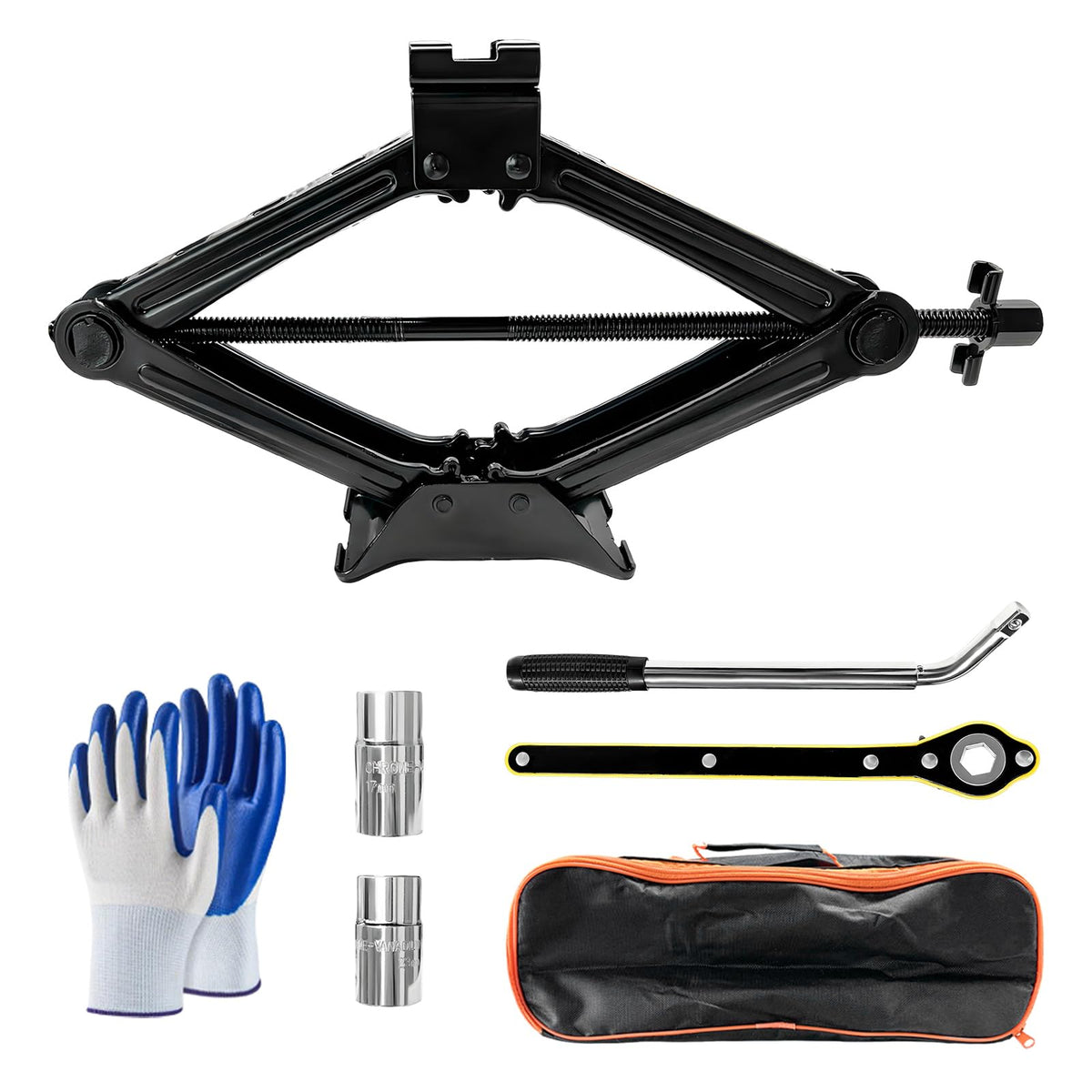 2 Ton Scissor Jack with Lug Wrench R800