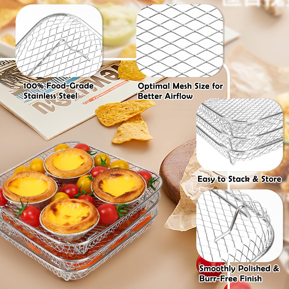 7 inch Square Air Fryer Rack E322957