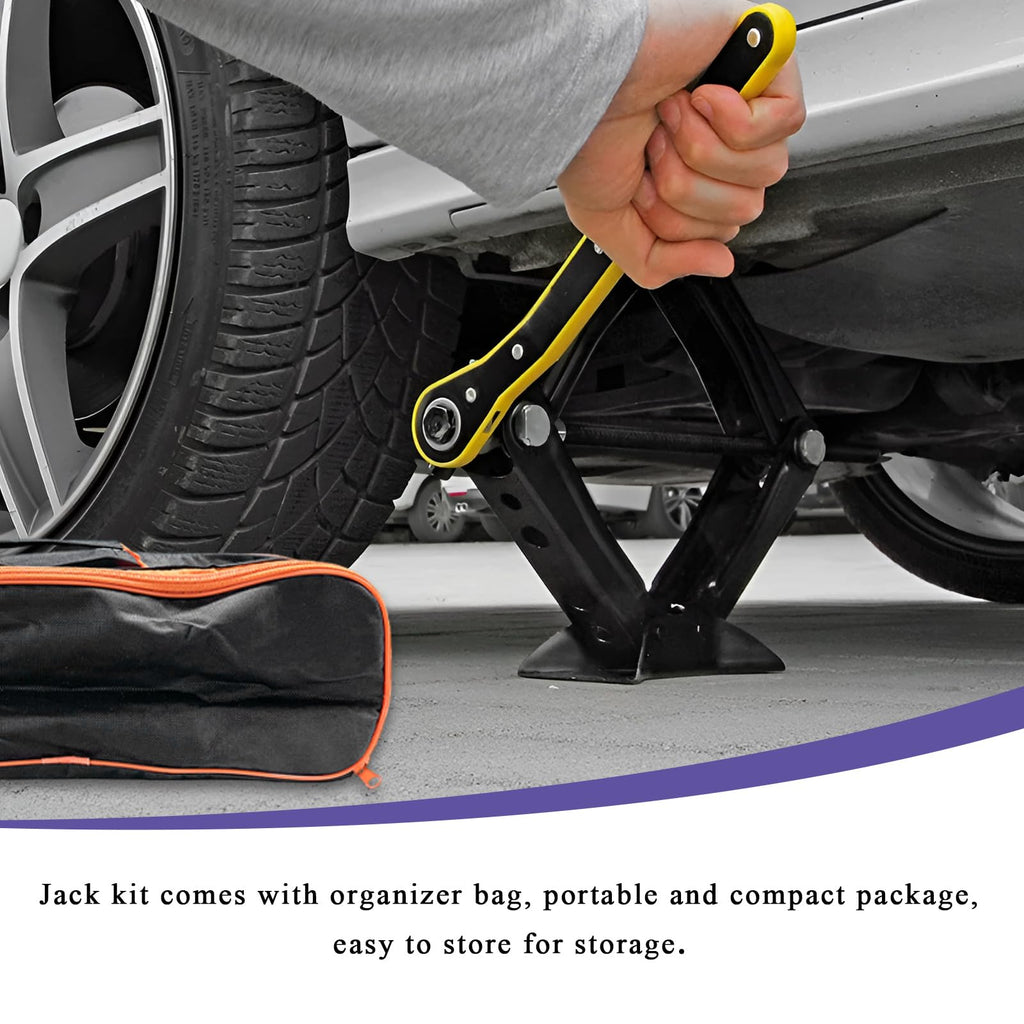 2 Ton Scissor Jack with Lug Wrench R800