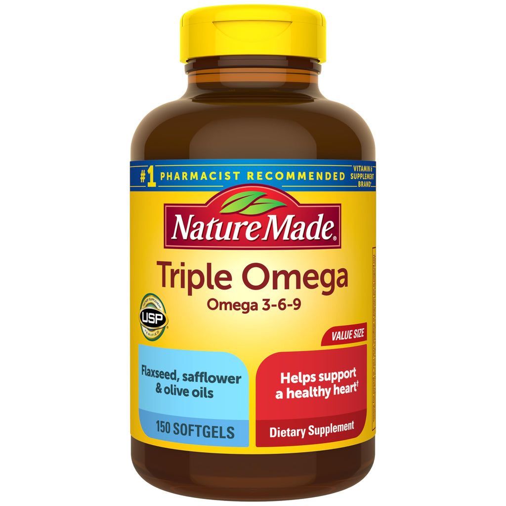 Omega 3 6 9 Supplements 150 Softgels C878161