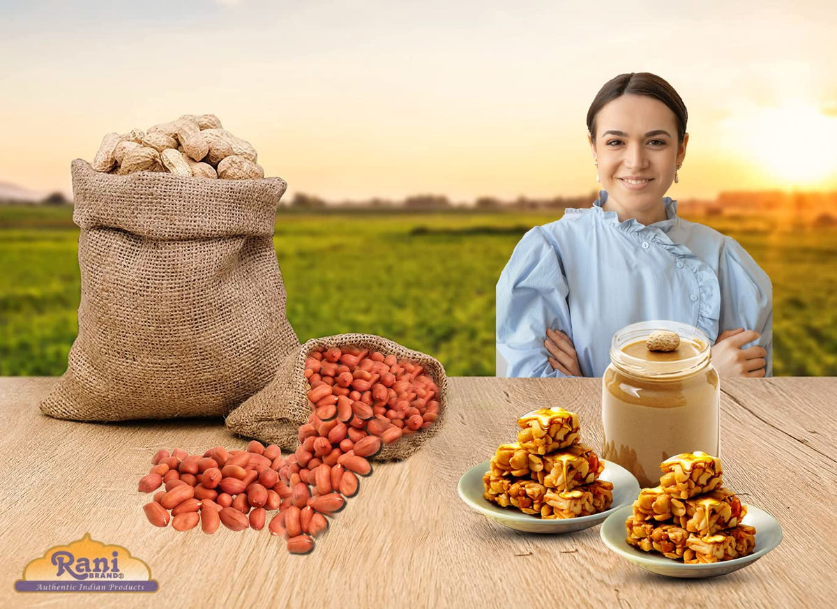 Raw Whole Peanuts With Skin 25lbs Bulk Box U930693