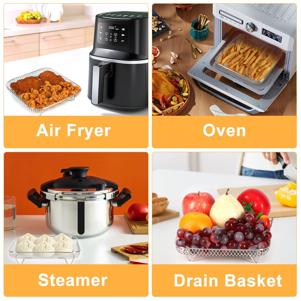 7 inch Square Air Fryer Rack E322957