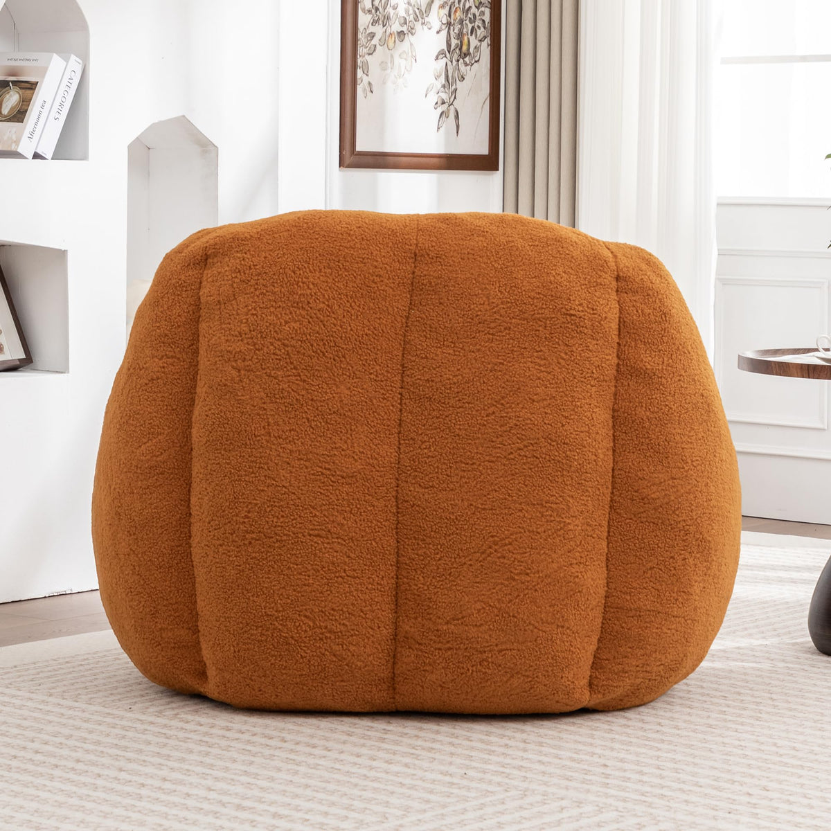Yellow Memory Foam Bean Bag Chair V97750
