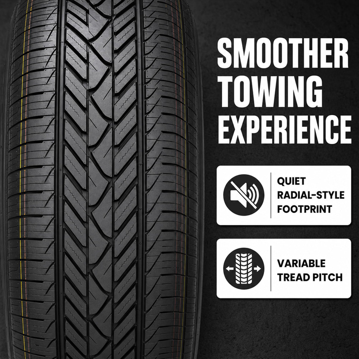 2 Pack Trailer Tire Rim Assembly Black H907064