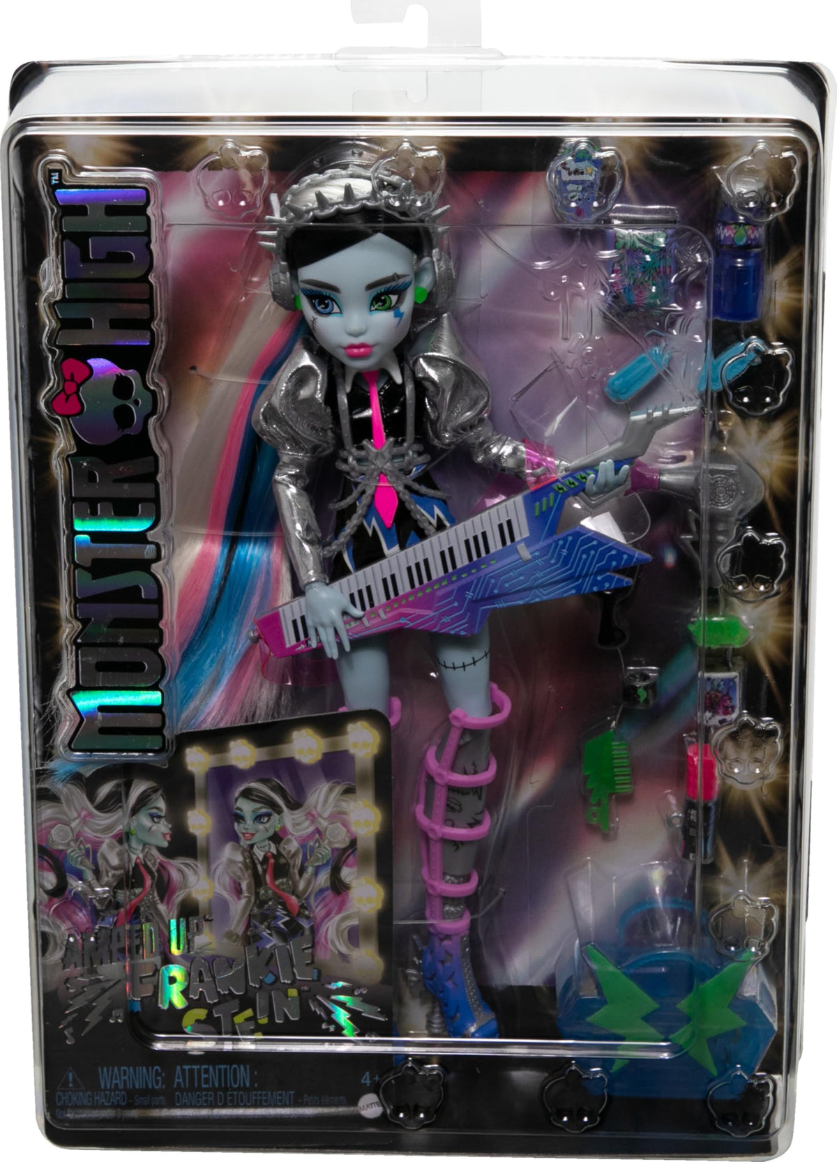 Monster High Doll with Instrument & Accessories L72363