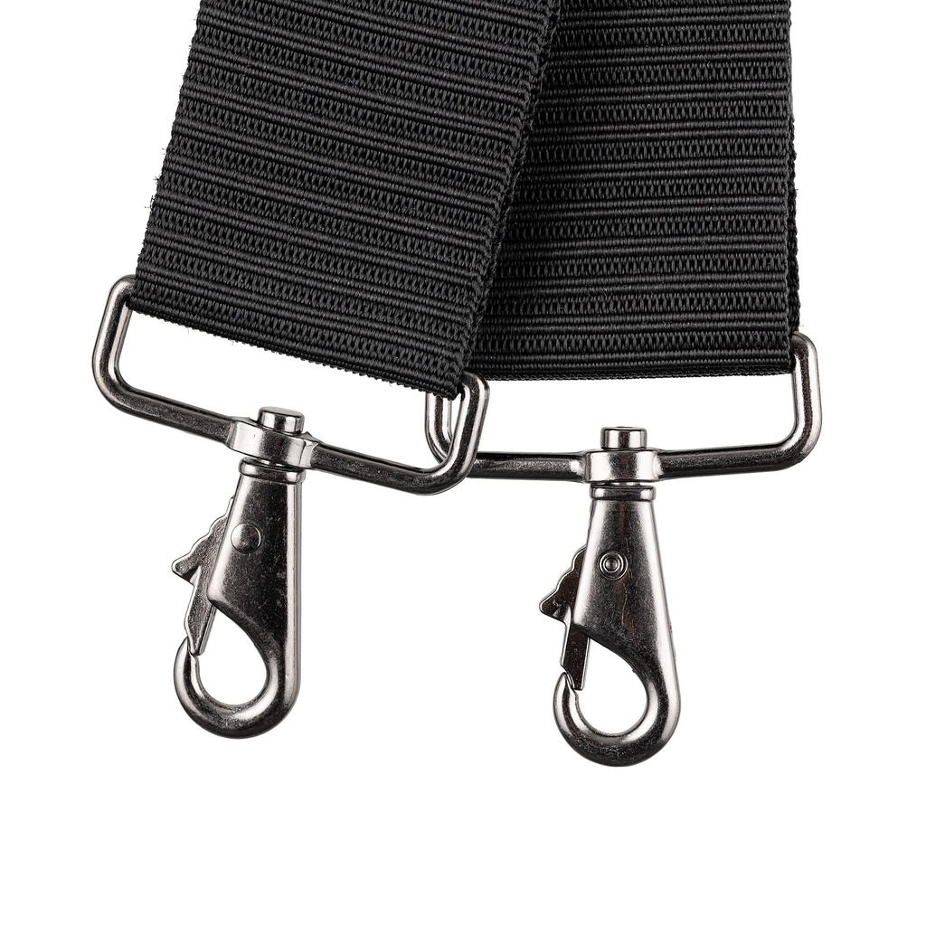 Black 1680 Denier Poly Carpenter’s Tool Belt with Suspenders R87657