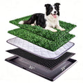 Artificial Turf Dog Grass Pad with Tray 30"X20" W256