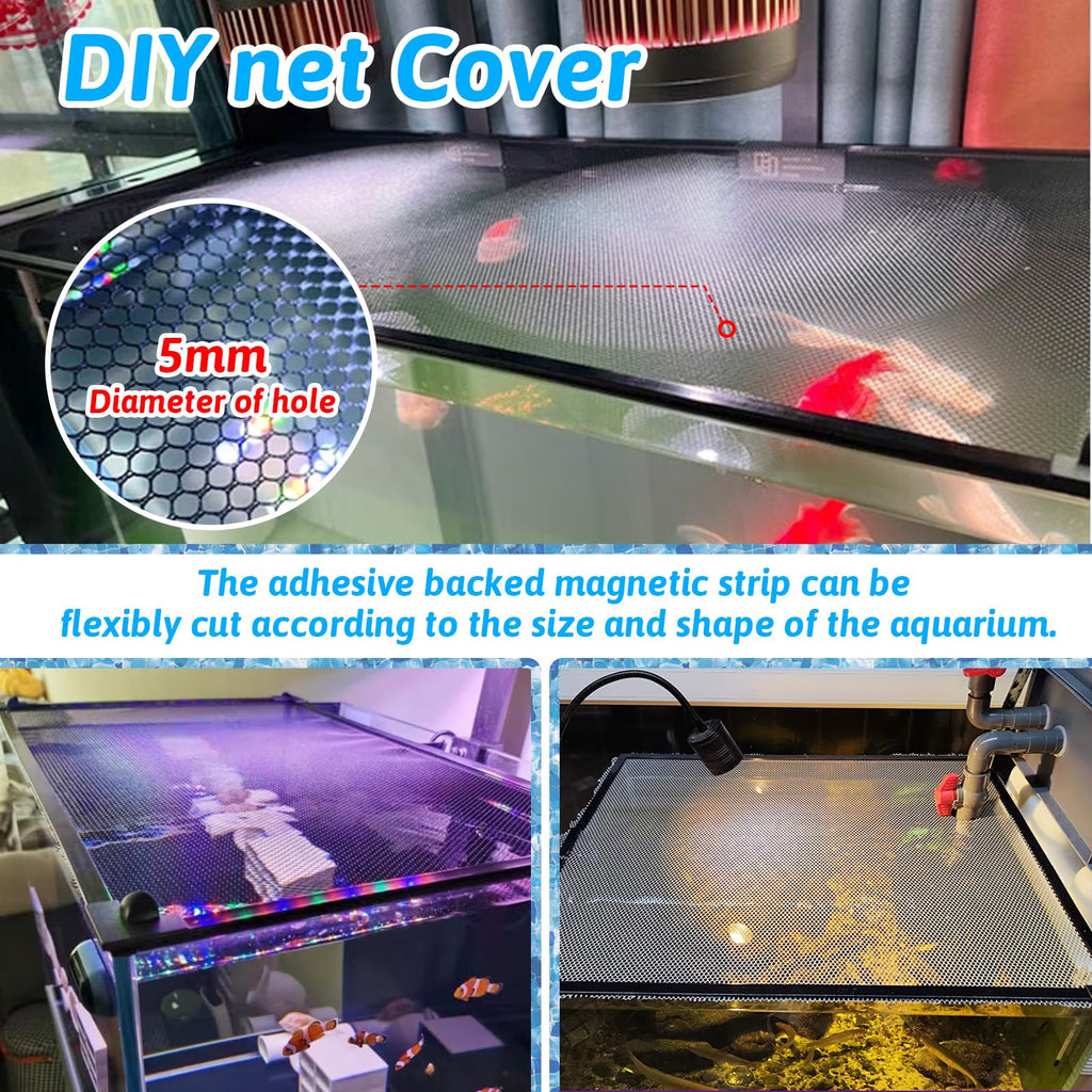 7.5 FT Aquarium Anti-Jumping Net Cover Z546745
