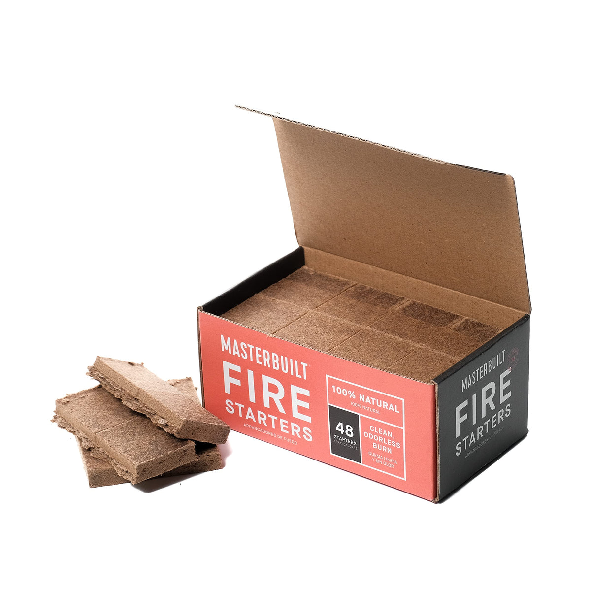 16 lb Lump Charcoal + 48 Fire Starters Bundle C552752