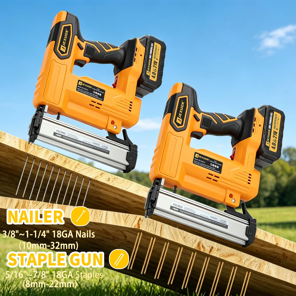 Cordless Nail Gun with Battery S8252
