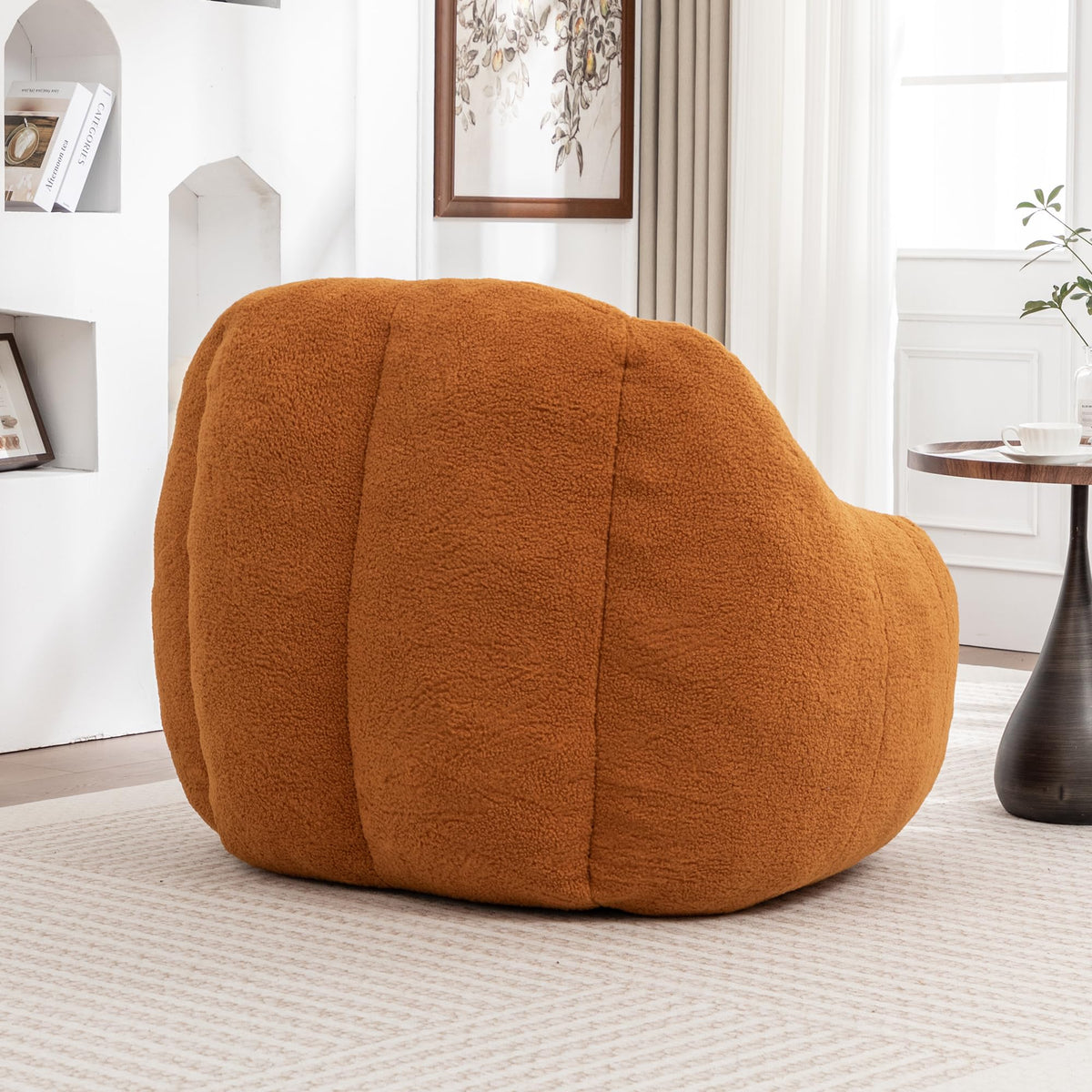 Yellow Memory Foam Bean Bag Chair V97750