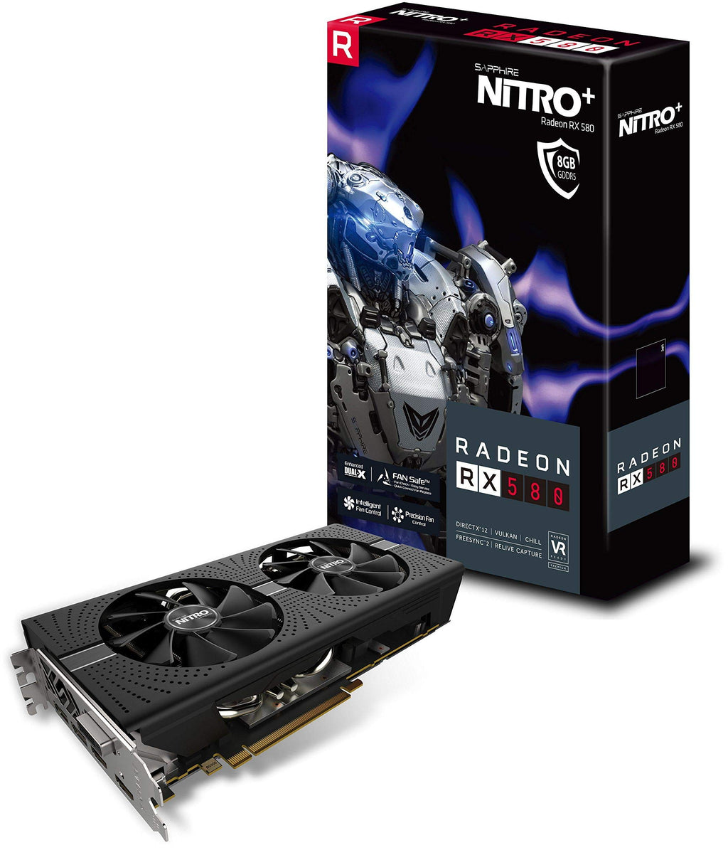 Radeon Rx 580 8GB GDDR5 PCI-E Graphics Card W638