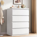 White 4 Drawer Wood Dresser X315468