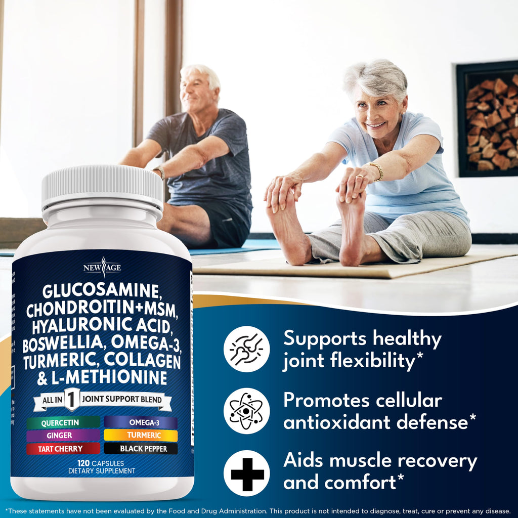 Glucosamine Chondroitin MSM Turmeric Collagen 240 Count R58571