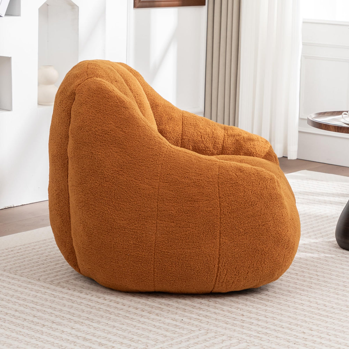 Yellow Memory Foam Bean Bag Chair V97750