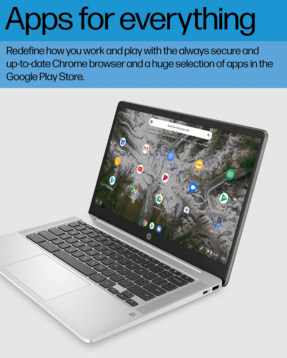 14" Chromebook, Intel Celeron N4120, 4 GB RAM, 64 GB SSD, Chrome OS A999451