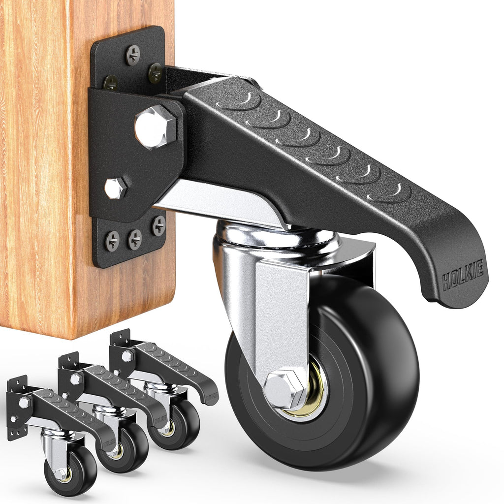 Heavy Duty Retractable Casters 700 lbs 4 Casters L45473