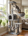 Cat Tree, Multi-Level Sisal Covered Scratching Posts X171532