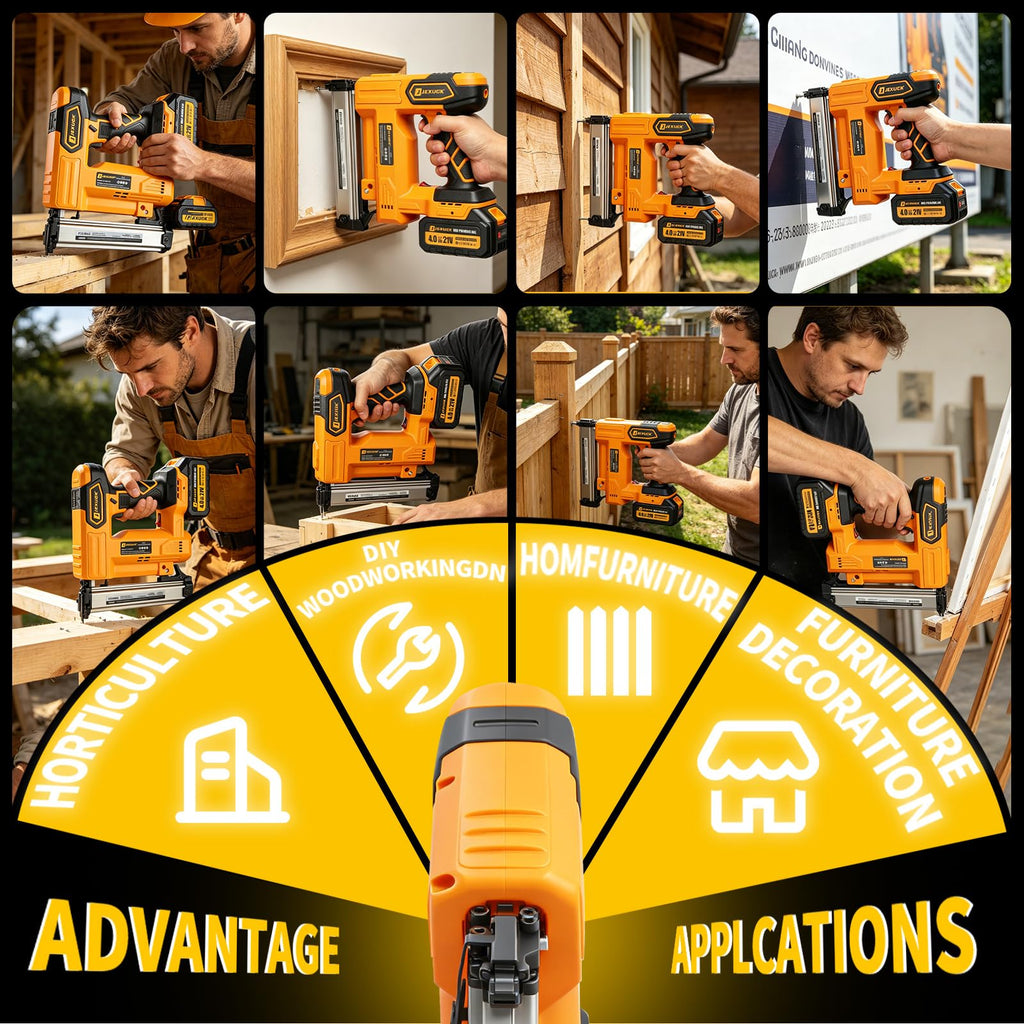 Cordless Nail Gun with Battery S8252