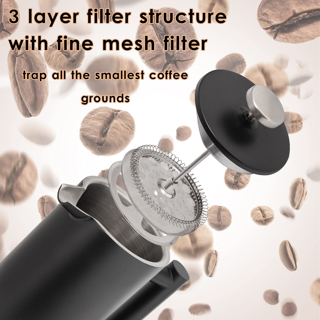 26 Oz Stainless Steel French Press H77331