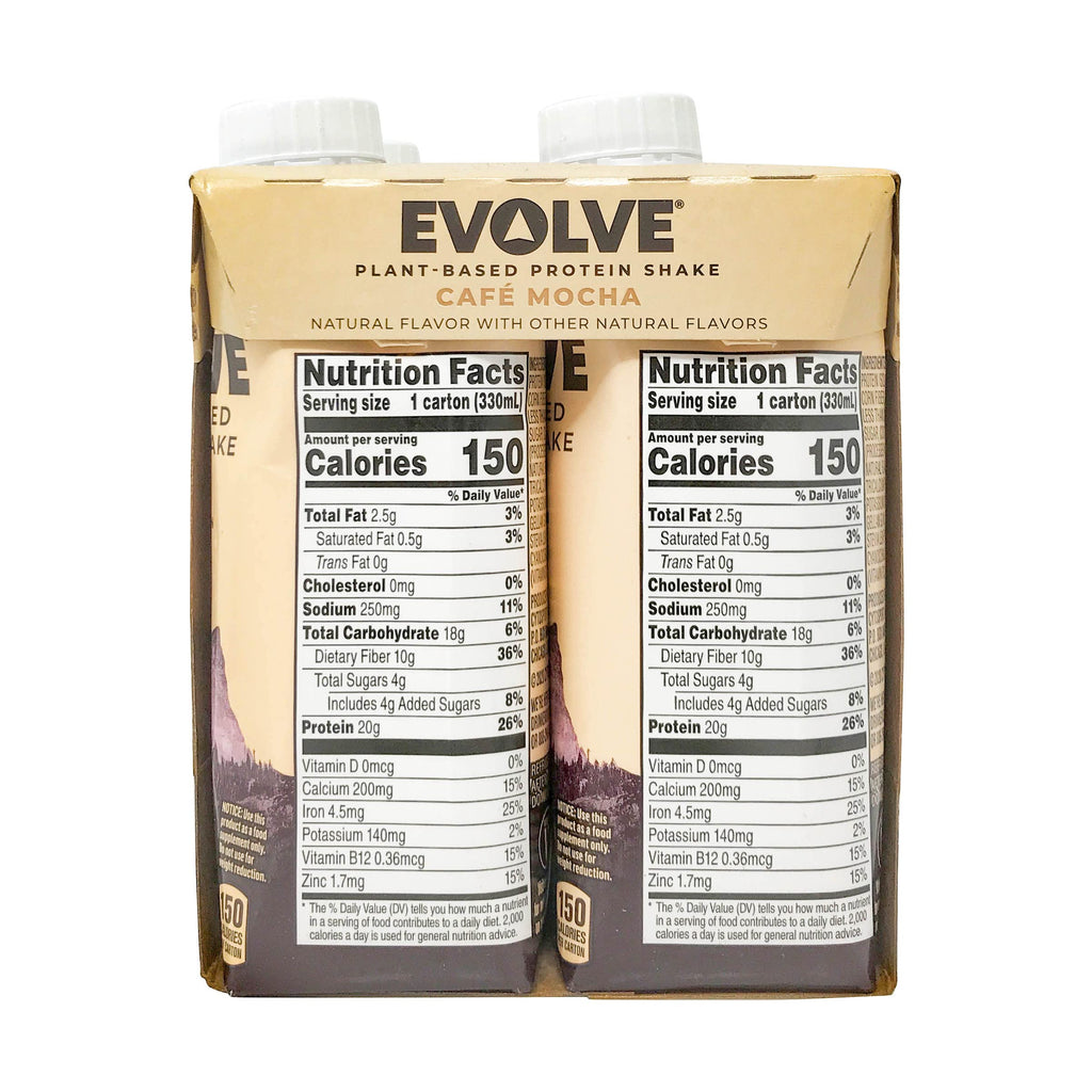 Protein Shake Mellow Mocha 11 Fl Oz 4 Pack S6068