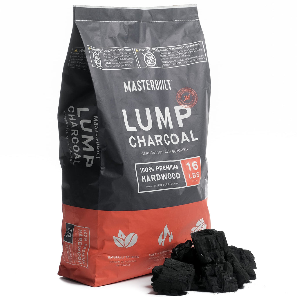16 lb Lump Charcoal + 48 Fire Starters Bundle C552752