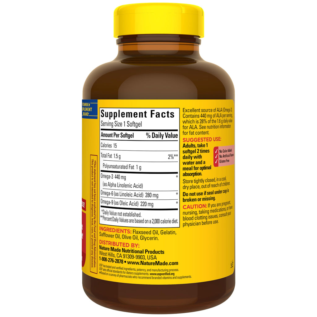 Omega 3 6 9 Supplements 150 Softgels C878161