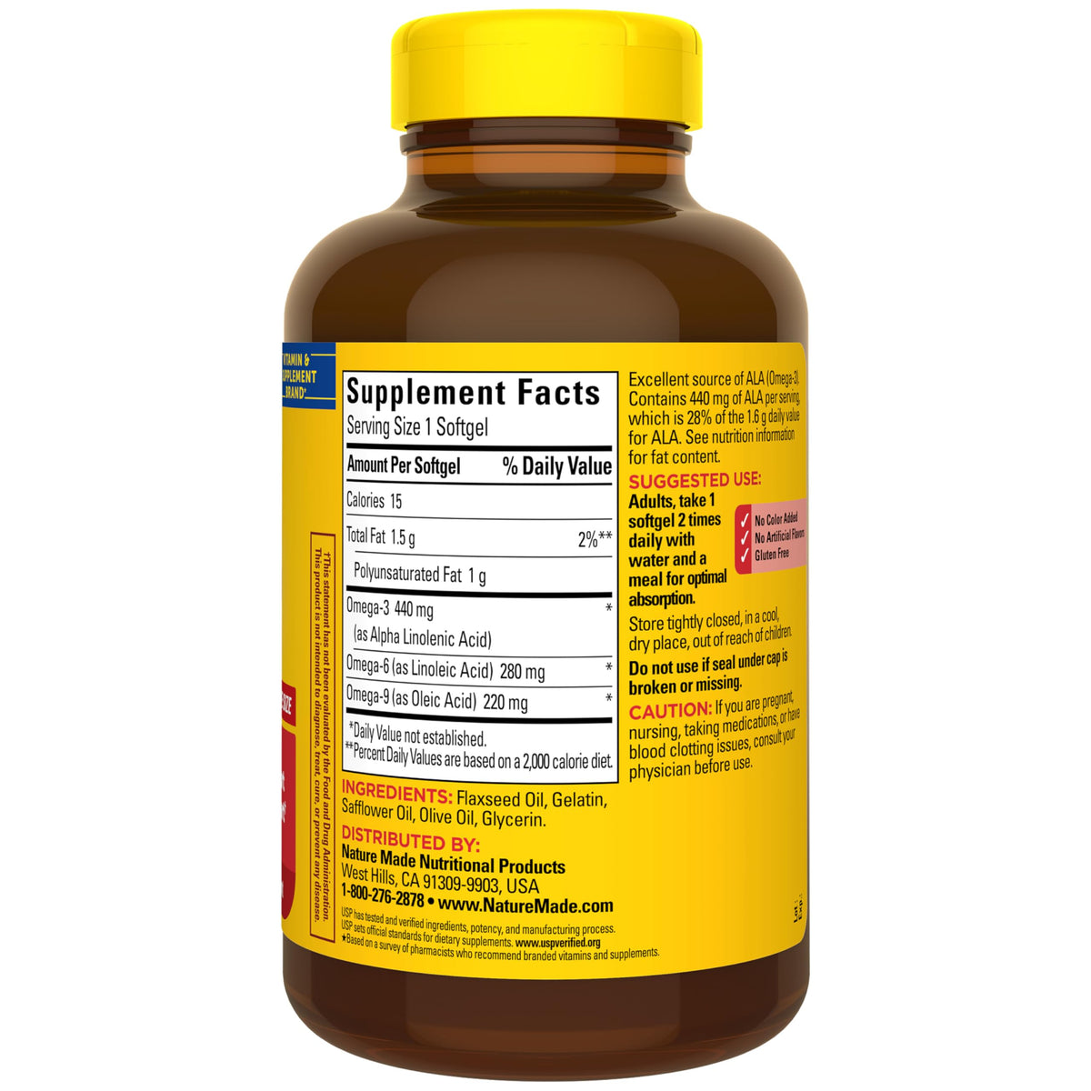 Omega 3 6 9 Supplements 150 Softgels C878161