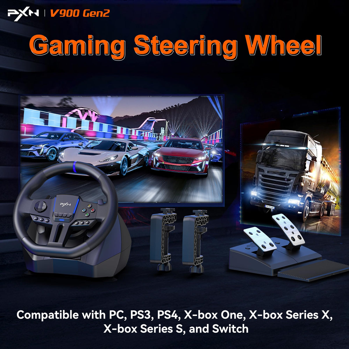 Gaming Steering Wheel U31909