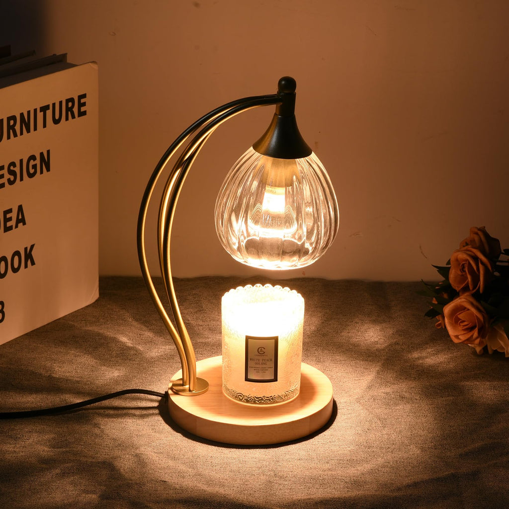 Dimmable Candle Warmer Lamp with Timer J826219