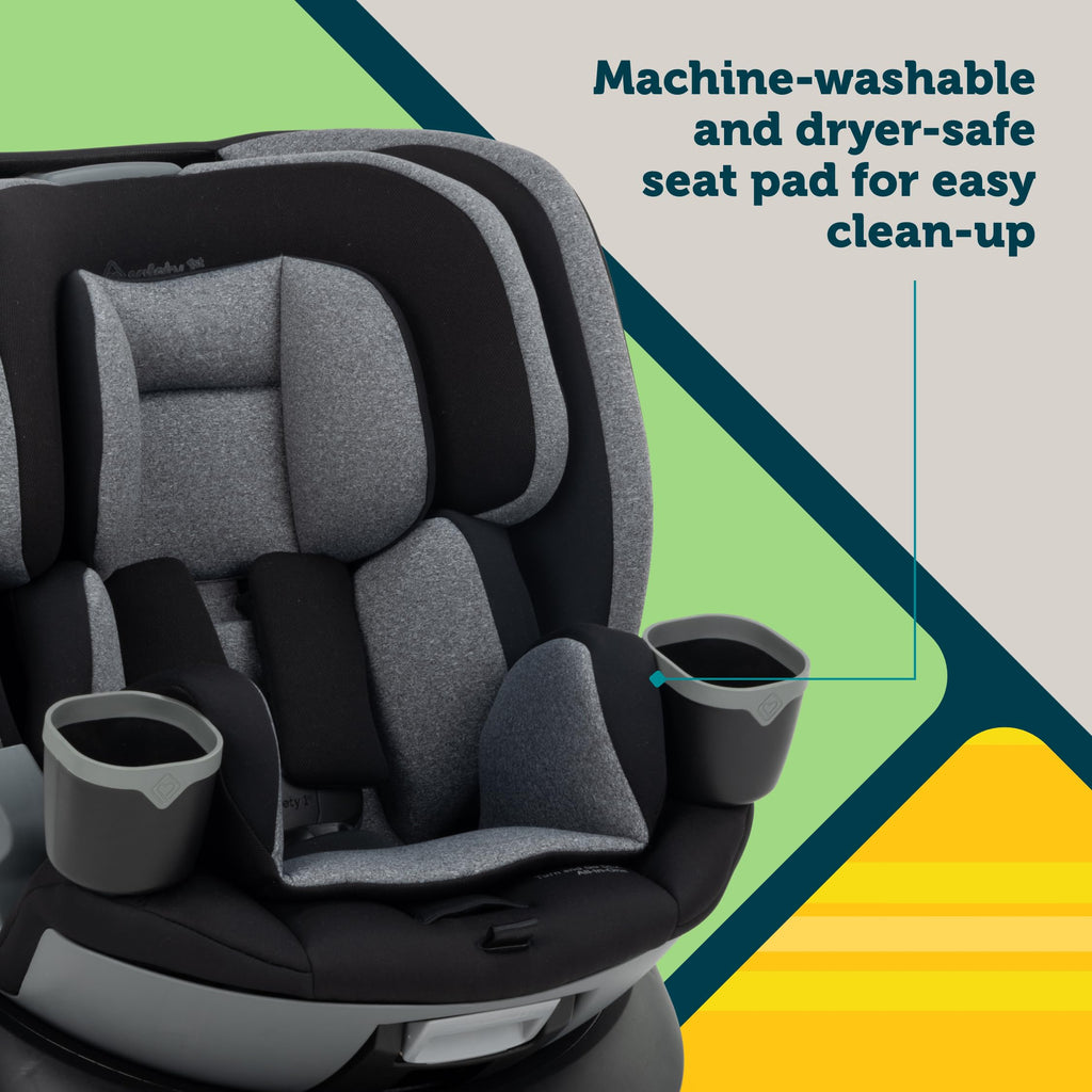 Rotating All-in-One Convertible Car Seat Q542804