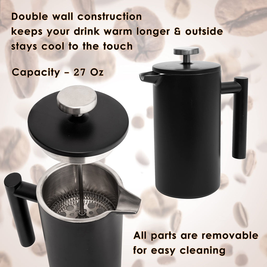 26 Oz Stainless Steel French Press H77331