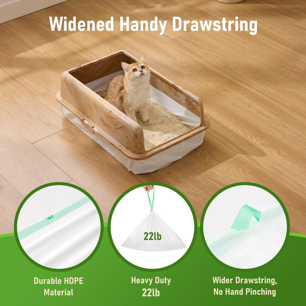 Cat Litter Box Liners Large 20 Count P8249