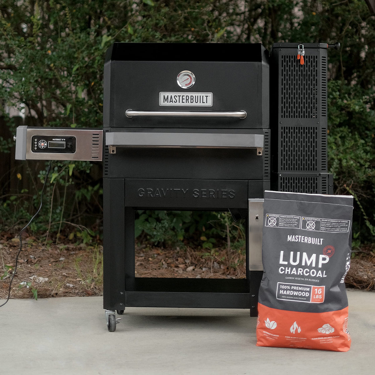 16 lb Lump Charcoal + 48 Fire Starters Bundle C552752
