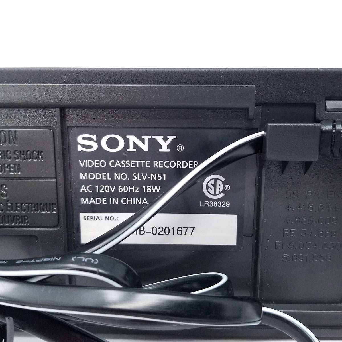 4-Head Hi-Fi VCR B93321