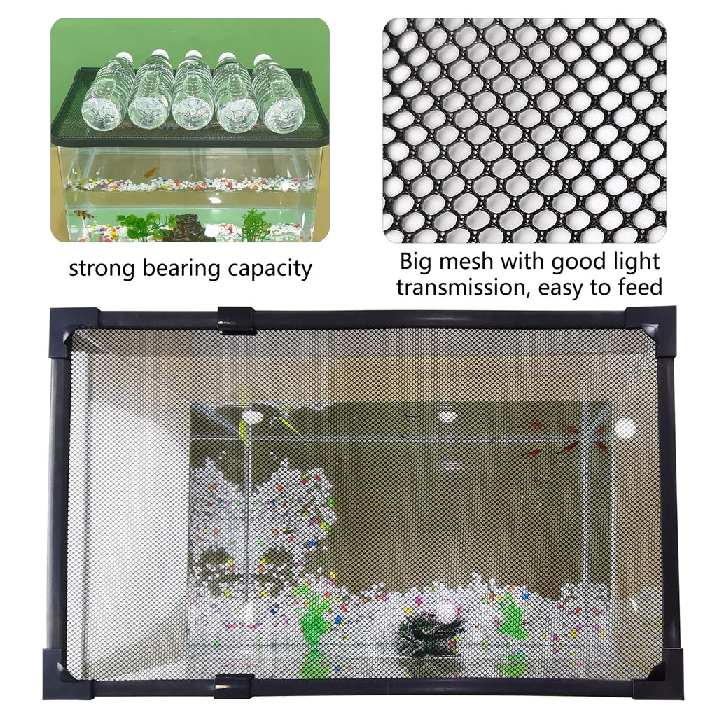 Fish Tank Cover Net Aquarium Lid Mesh Top 39"X19" T6564